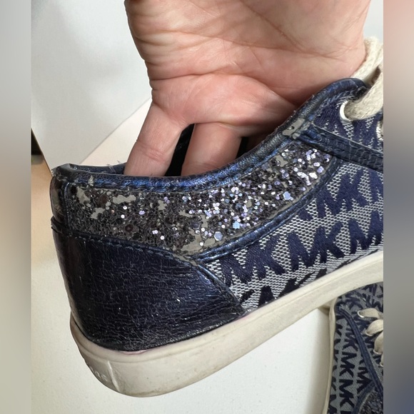 Michael Kors Starla Jacquard Sneakers Size 3 - Picture 5 of 6